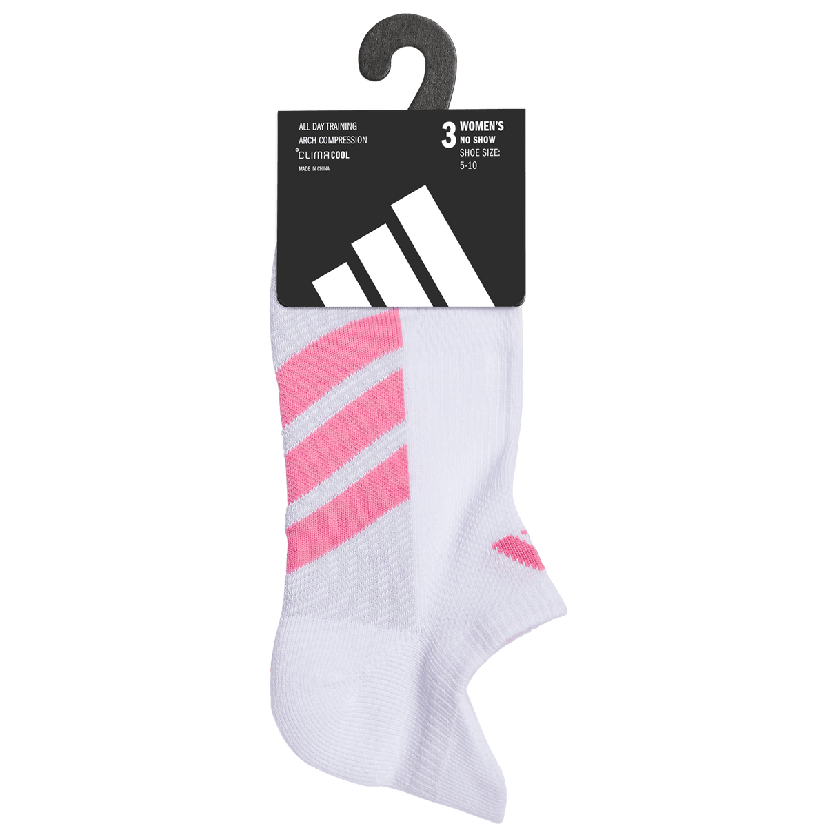 adidas Women's All Day Training 3-Pack No Show Sock-6