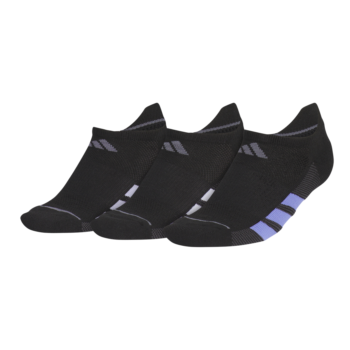 adidas Women's All Day Training 3-Pack No Show Sock-1