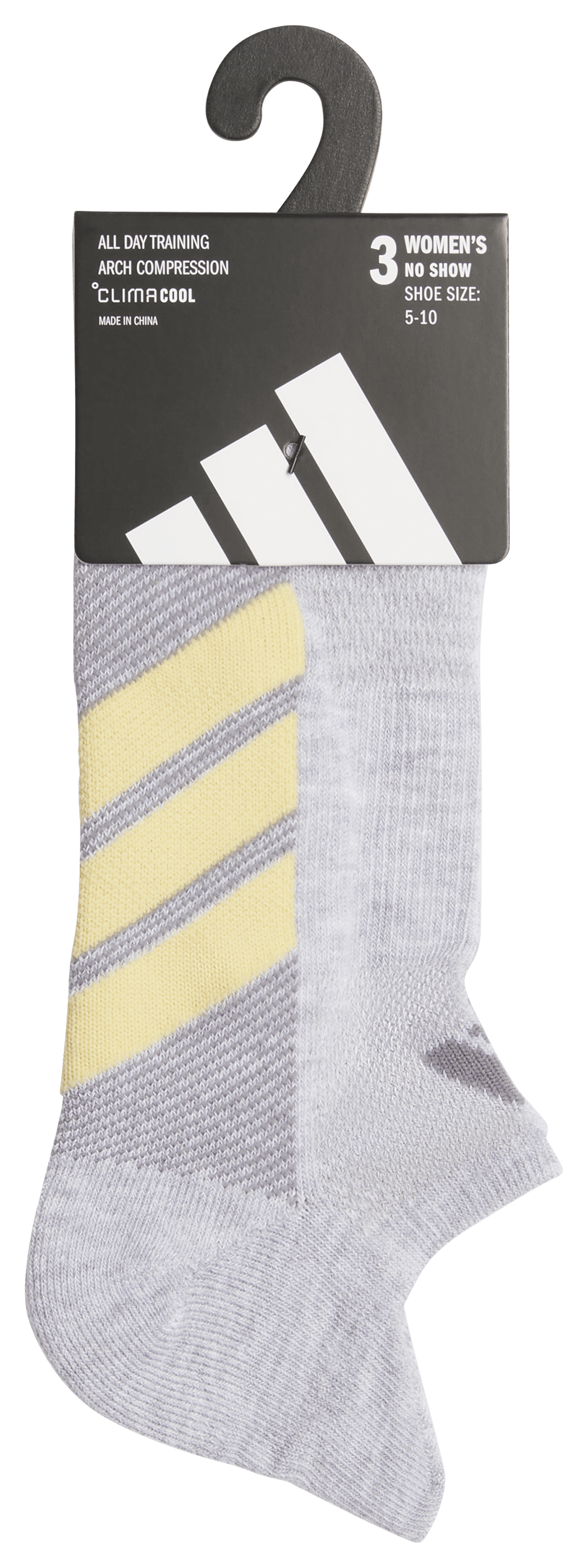 adidas Women's All Day Training 3-Pack No Show Sock-6