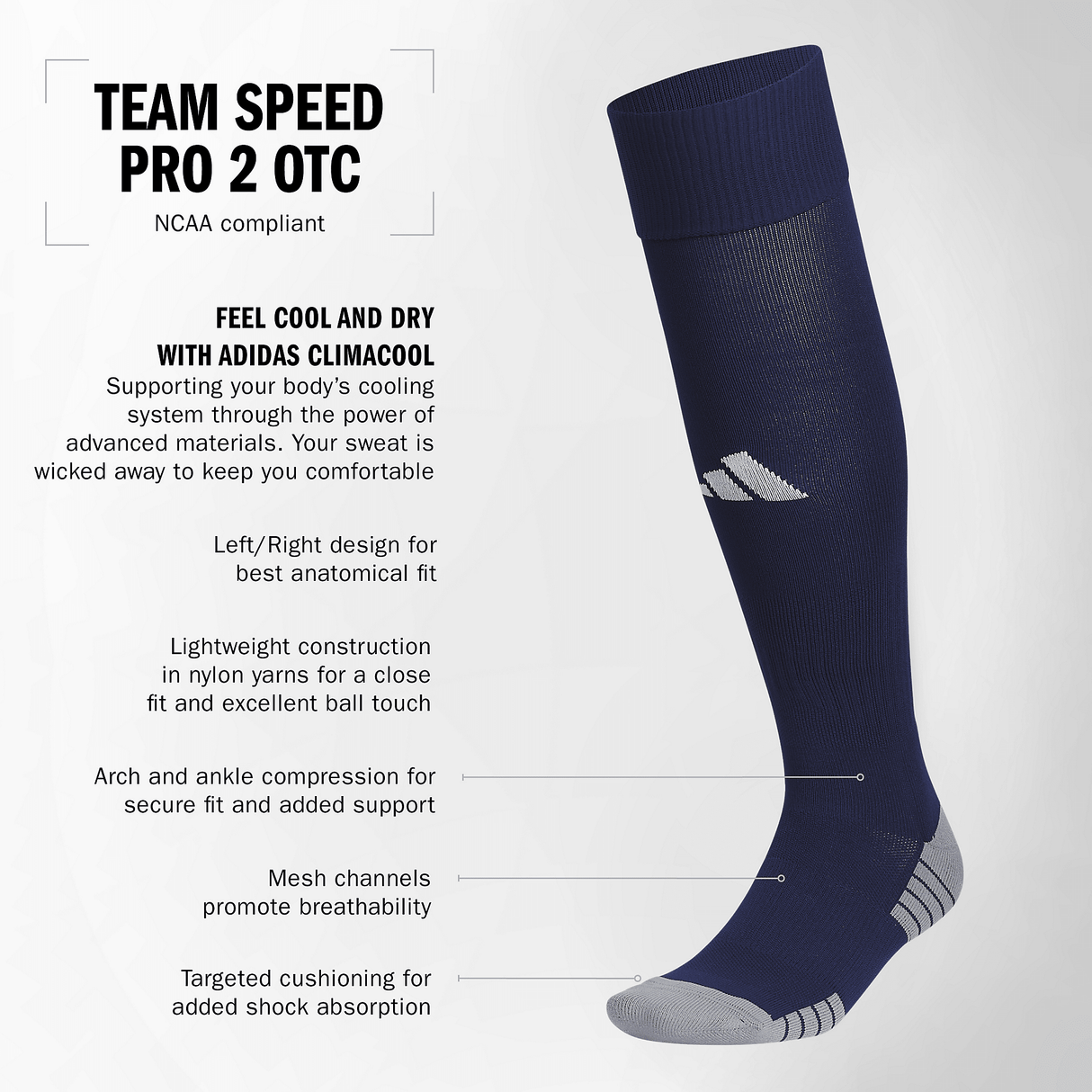 adidas Team Speed Pro 2 OTC Sock-2