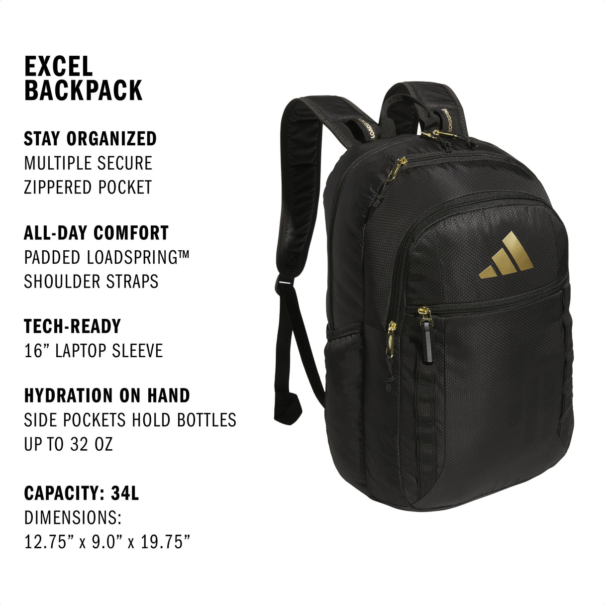 adidas Excel 7 Backpack-2