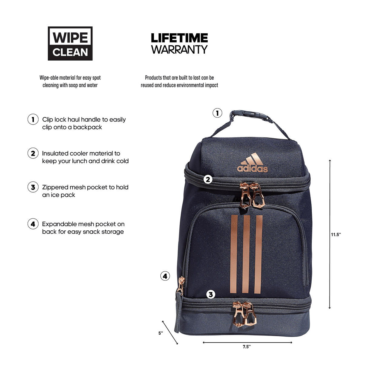 adidas Excel 2 Lunch Bag-2