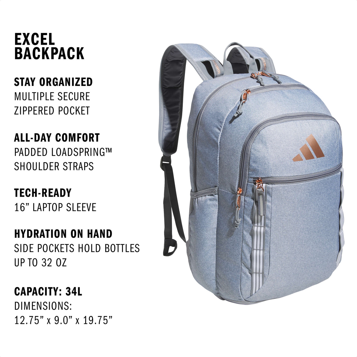 adidas Excel 7 Backpack-2