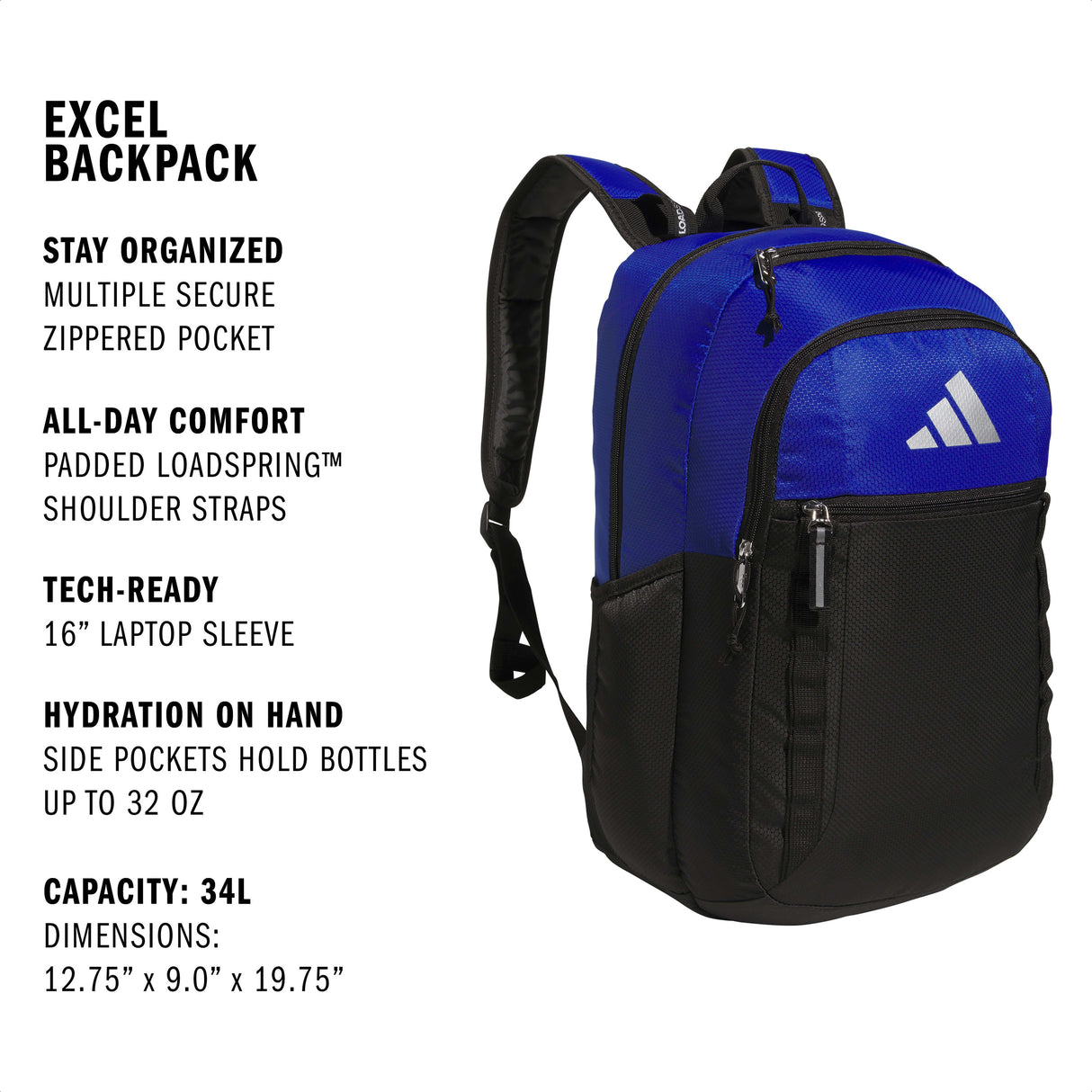 adidas Excel 7 Backpack-2