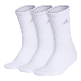adidas Women's Cushioned 3.0 3-Pack Crew Sock-1