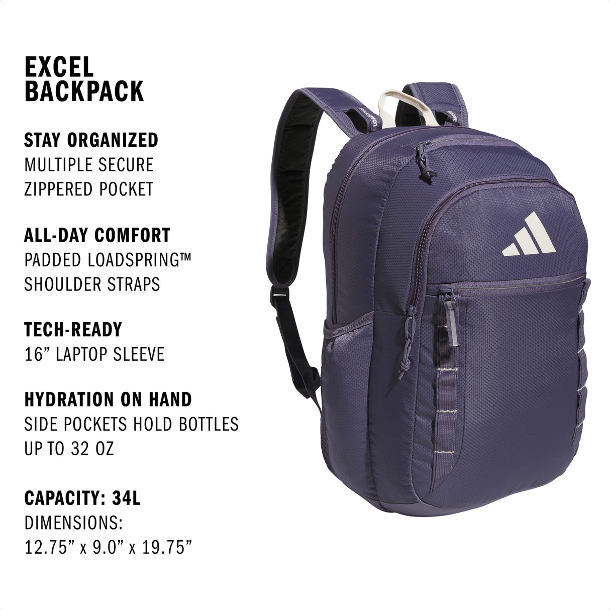adidas Excel 7 Backpack-2