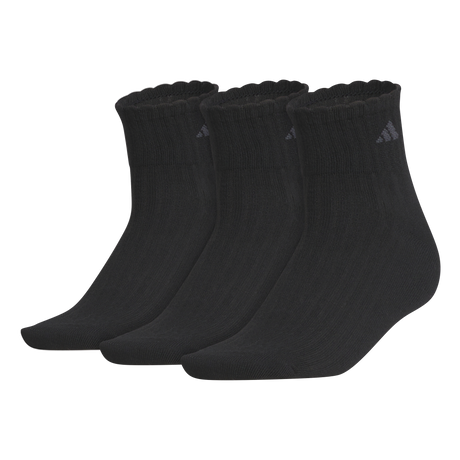 adidas Women's Sport Fashion 3-Pack Quarter Sock-1