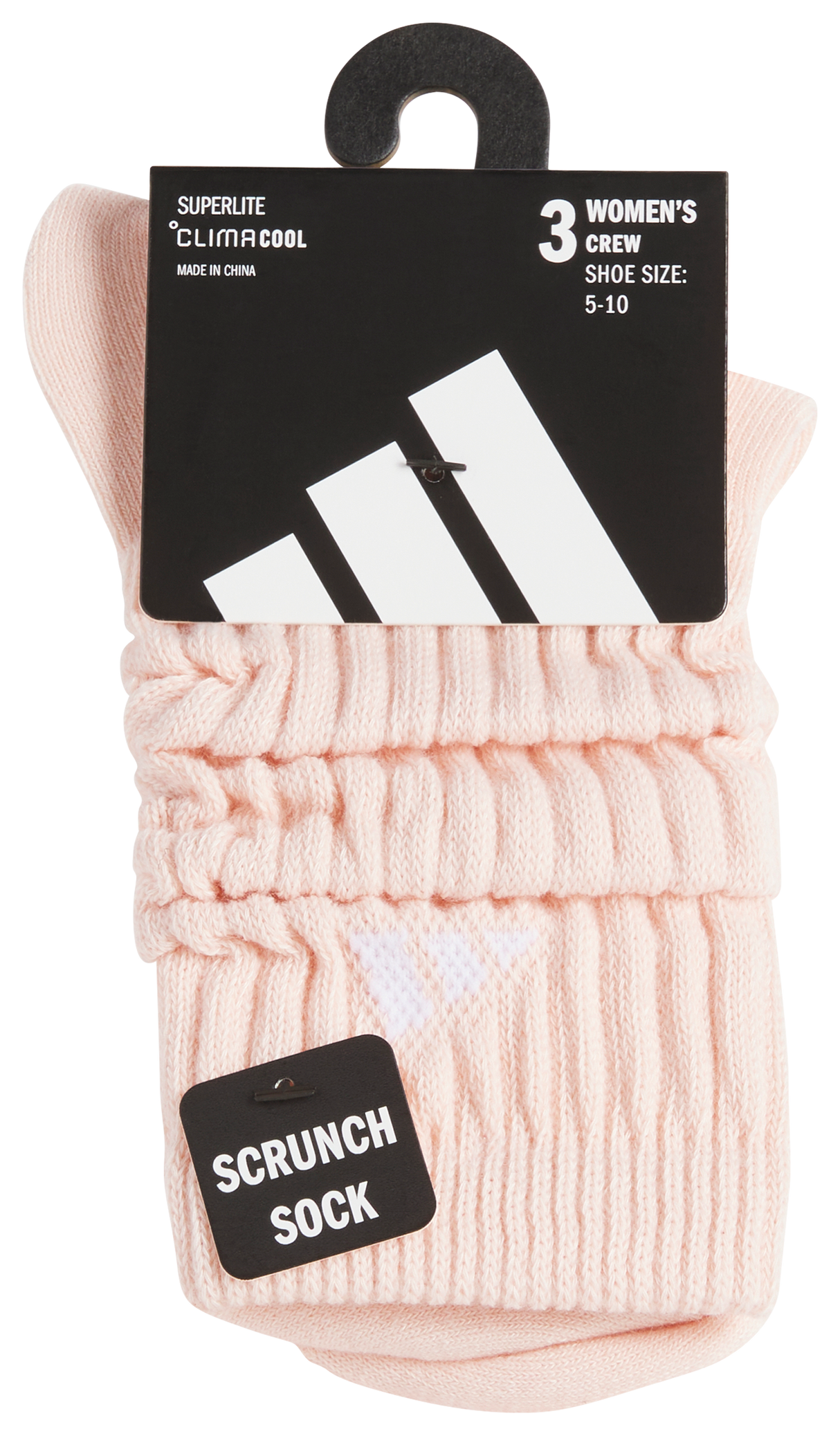 adidas Women's Athletic Scrunch 3-Pack Crew Sock-6