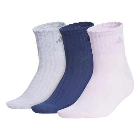 adidas Women's Sport Fashion 3-Pack Quarter Sock-1