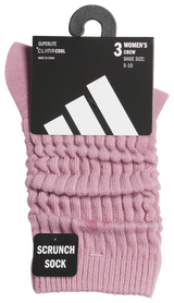 adidas Women's Athletic Scrunch 3-Pack Crew Sock-5
