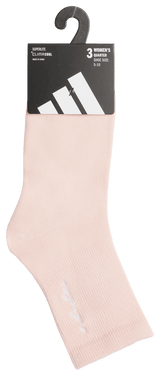 adidas Women's Luxe 3-Pack High Quarter Sock-6