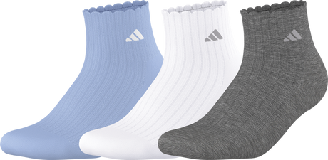 adidas Women's Sport Fashion 3-Pack Quarter Sock-1