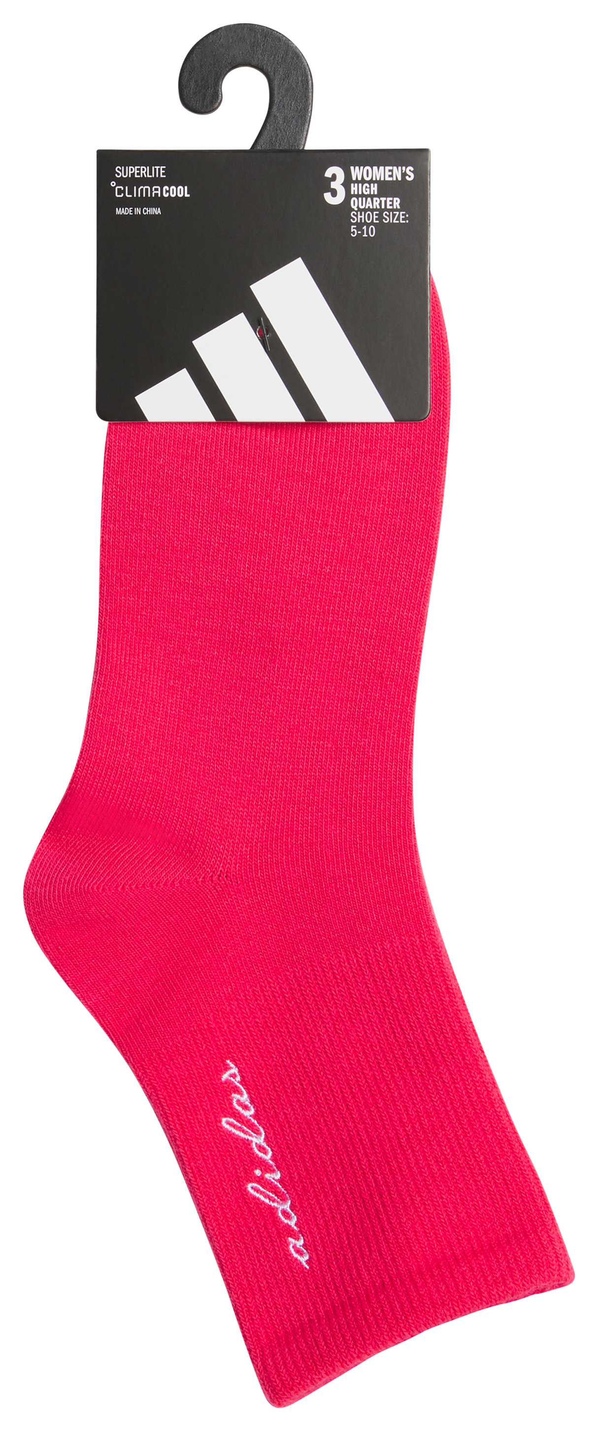 adidas Women's Luxe 3-Pack High Quarter Sock-5