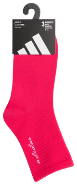 adidas Women's Luxe 3-Pack High Quarter Sock-5
