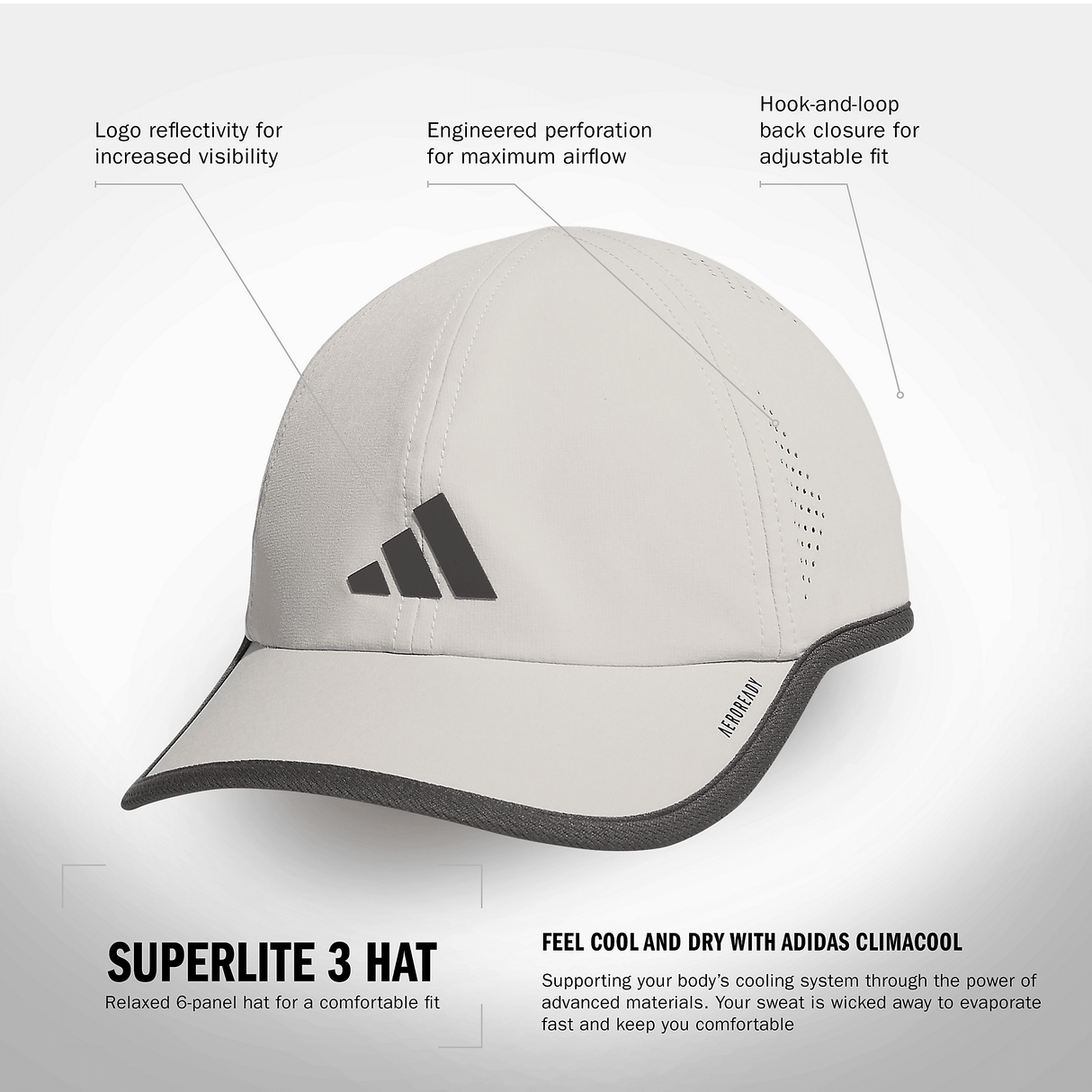 adidas Men's Superlite 3 Hat-3