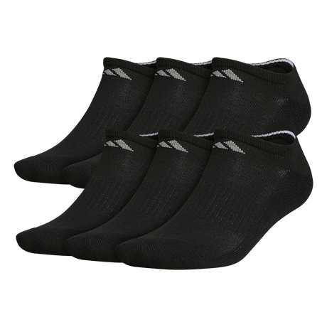 adidas Men's Athletic Cushioned 6-Pack No Show Sock-1