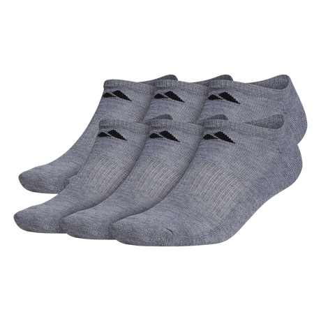 adidas Men's Athletic Cushioned 6-Pack No Show Sock-1