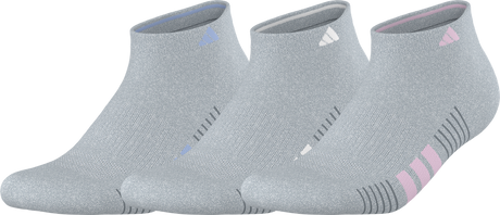 adidas Women's Cushioned 4.0 3-Pack Low Cut Sock-1
