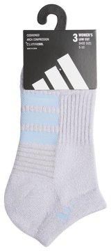 adidas Women's Cushioned 4.0 3-Pack Low Cut Sock-5