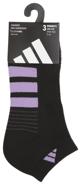 adidas Women's Cushioned 4.0 3-Pack Low Cut Sock-5