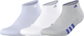 adidas Women's Cushioned 4.0 3-Pack Low Cut Sock-1