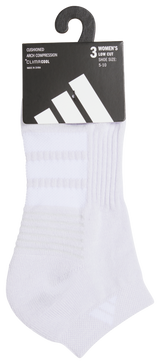 adidas Women's Cushioned 4.0 3-Pack Low Cut Sock-5
