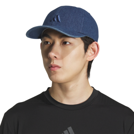 adidas Men's Denim Strapback Hat-1