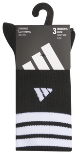 adidas Women's Cushioned 3-Stripe 4.0 3-Pack Crew Sock-6