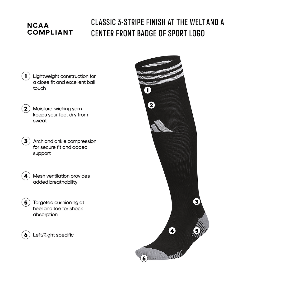 adidas Copa Zone Cushion 5 OTC Sock-2