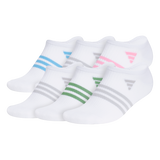 adidas Women's Superlite 3.0 6-Pack No Show Sock-1