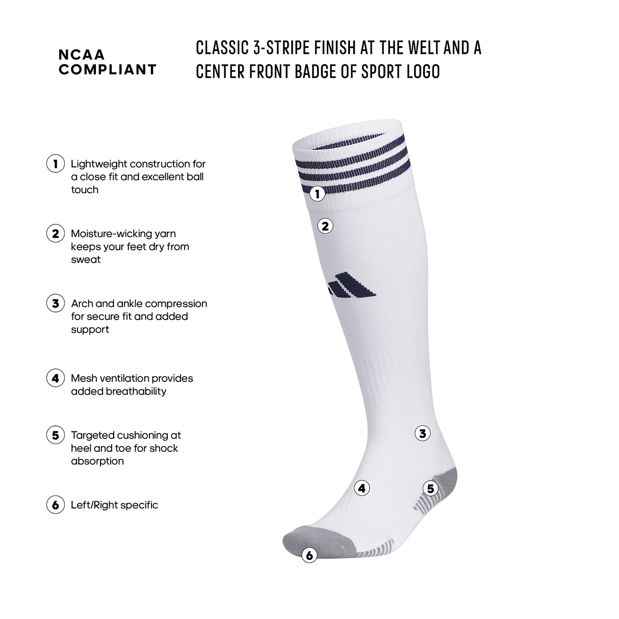 adidas Copa Zone Cushion 5 OTC Sock-2