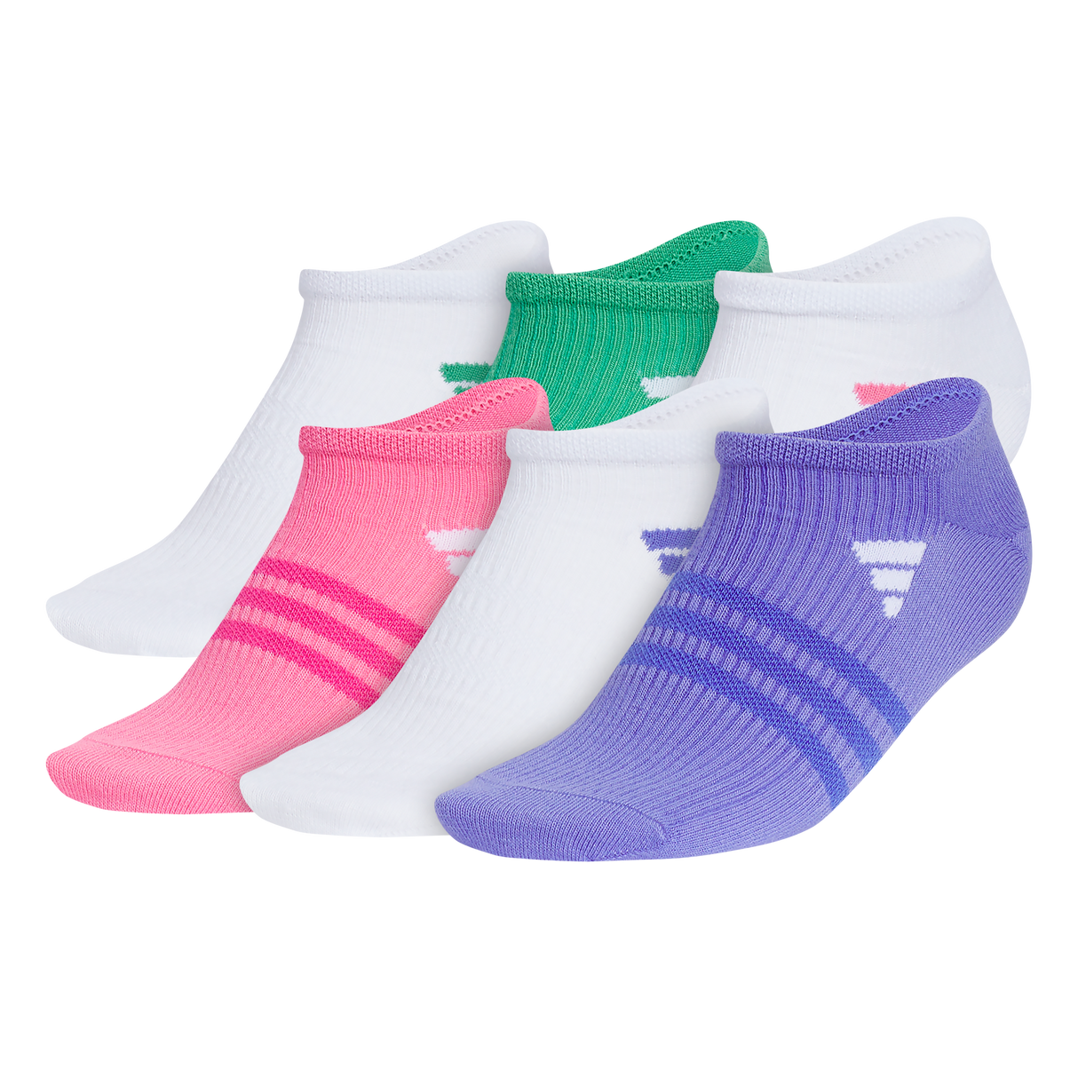 adidas Women's Superlite 3.0 6-Pack No Show Sock-1