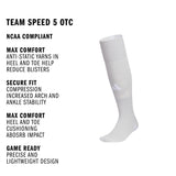 adidas Team Speed 5 OTC Sock-2