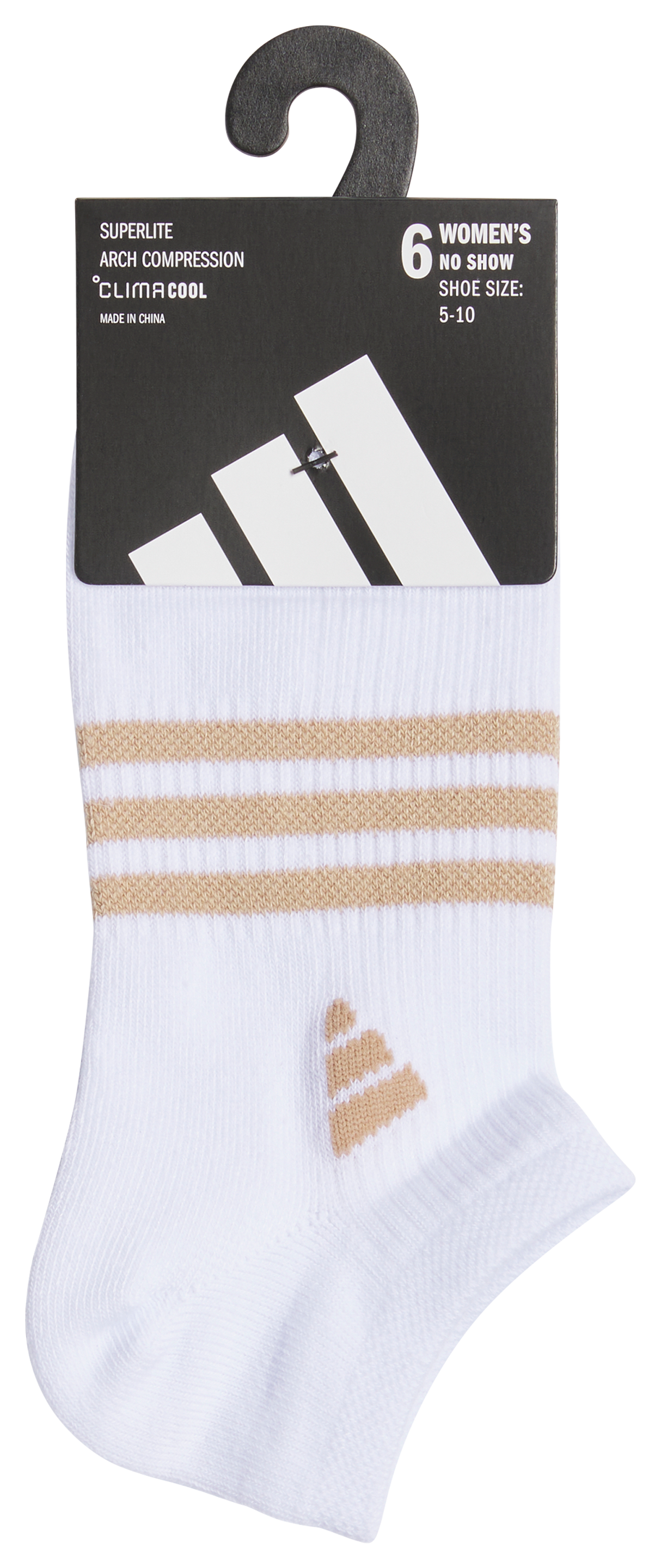 adidas Women's Superlite 3.0 6-Pack No Show Sock-8