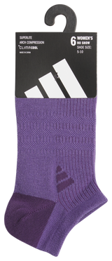 adidas Women's Superlite 3.0 6-Pack No Show Sock-8