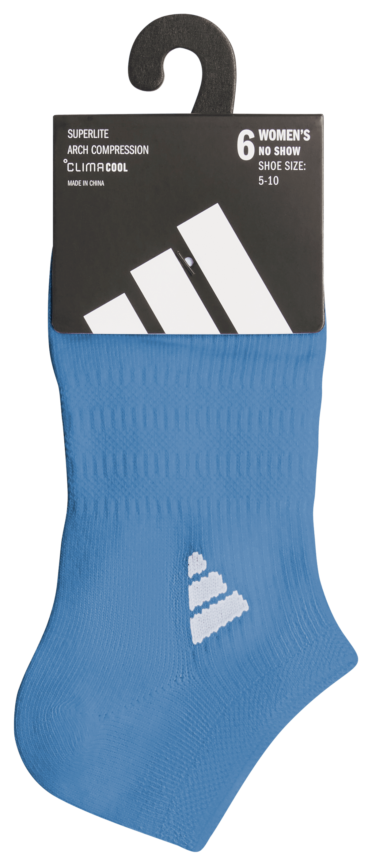 adidas Women's Superlite 3.0 6-Pack No Show Sock-8