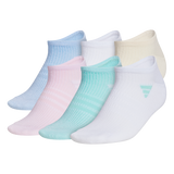adidas Women's Superlite 3.0 6-Pack No Show Sock-1