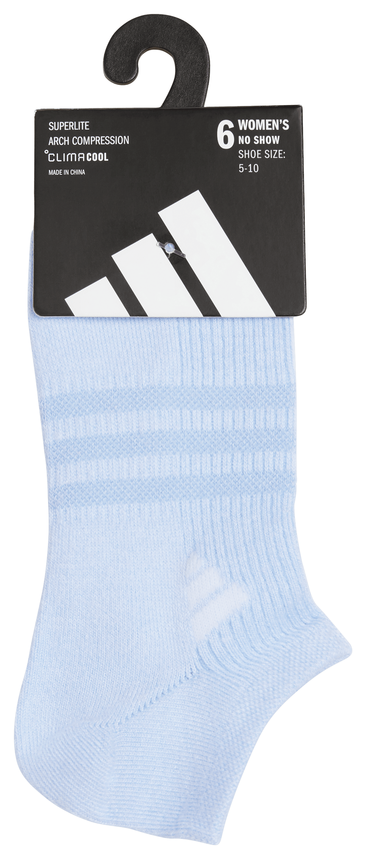 adidas Women's Superlite 3.0 6-Pack No Show Sock-7