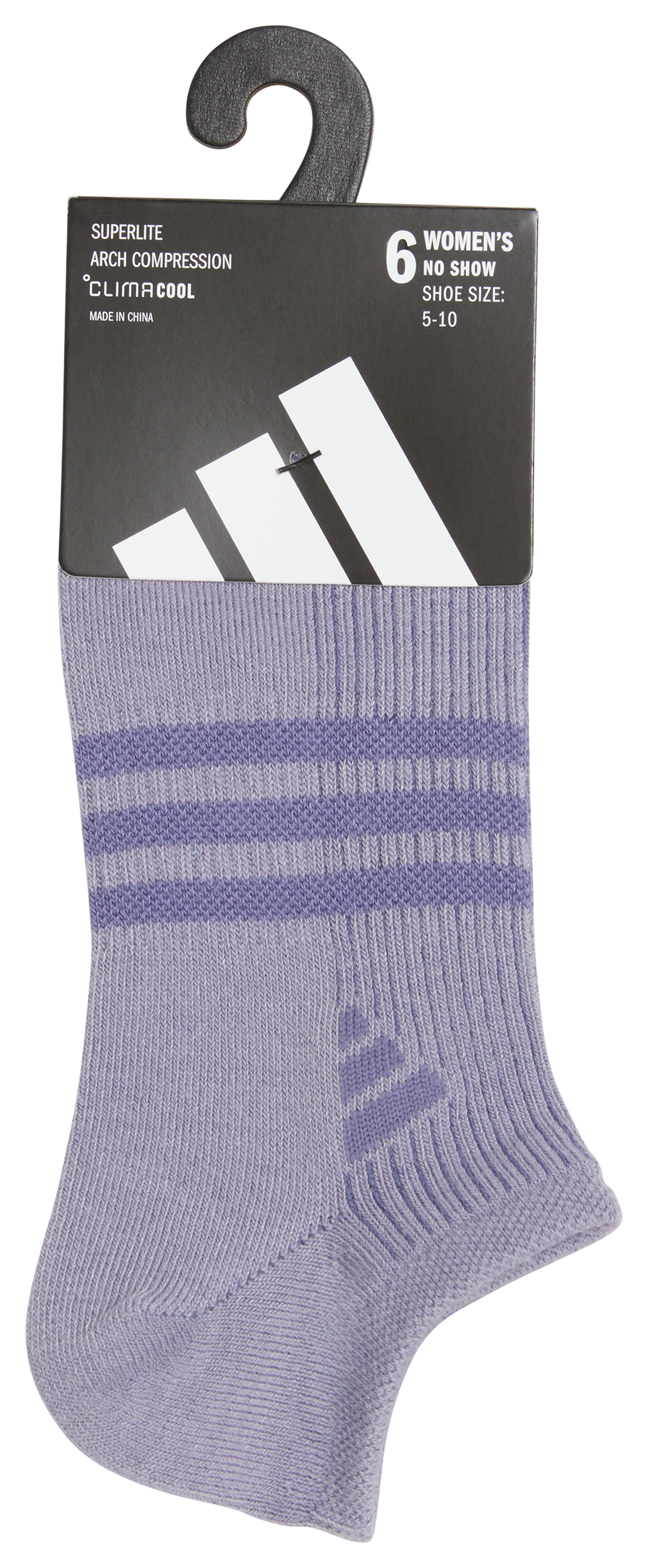 adidas Women's Superlite 3.0 6-Pack No Show Sock-7