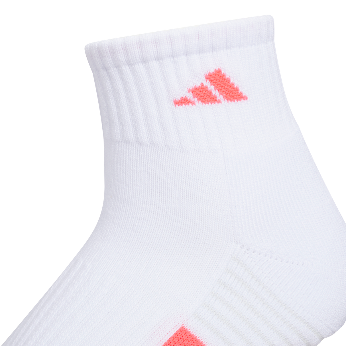 adidas Women's Cushioned 4.0 3-Pack Quarter Sock-2