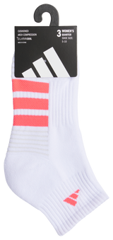 adidas Women's Cushioned 4.0 3-Pack Quarter Sock-5
