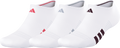 adidas Women's Cushioned 4.0 3-Pack No Show Sock-1
