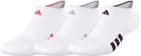 adidas Women's Cushioned 4.0 3-Pack No Show Sock-1