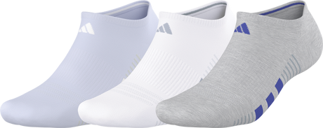 adidas Women's Cushioned 4.0 3-Pack No Show Sock-1