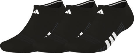 adidas Women's Cushioned 4.0 3-Pack No Show Sock-1