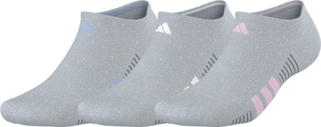 adidas Women's Cushioned 4.0 3-Pack No Show Sock-1