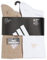 adidas Women's Athletic Cushioned 6-Pack Crew Sock-5
