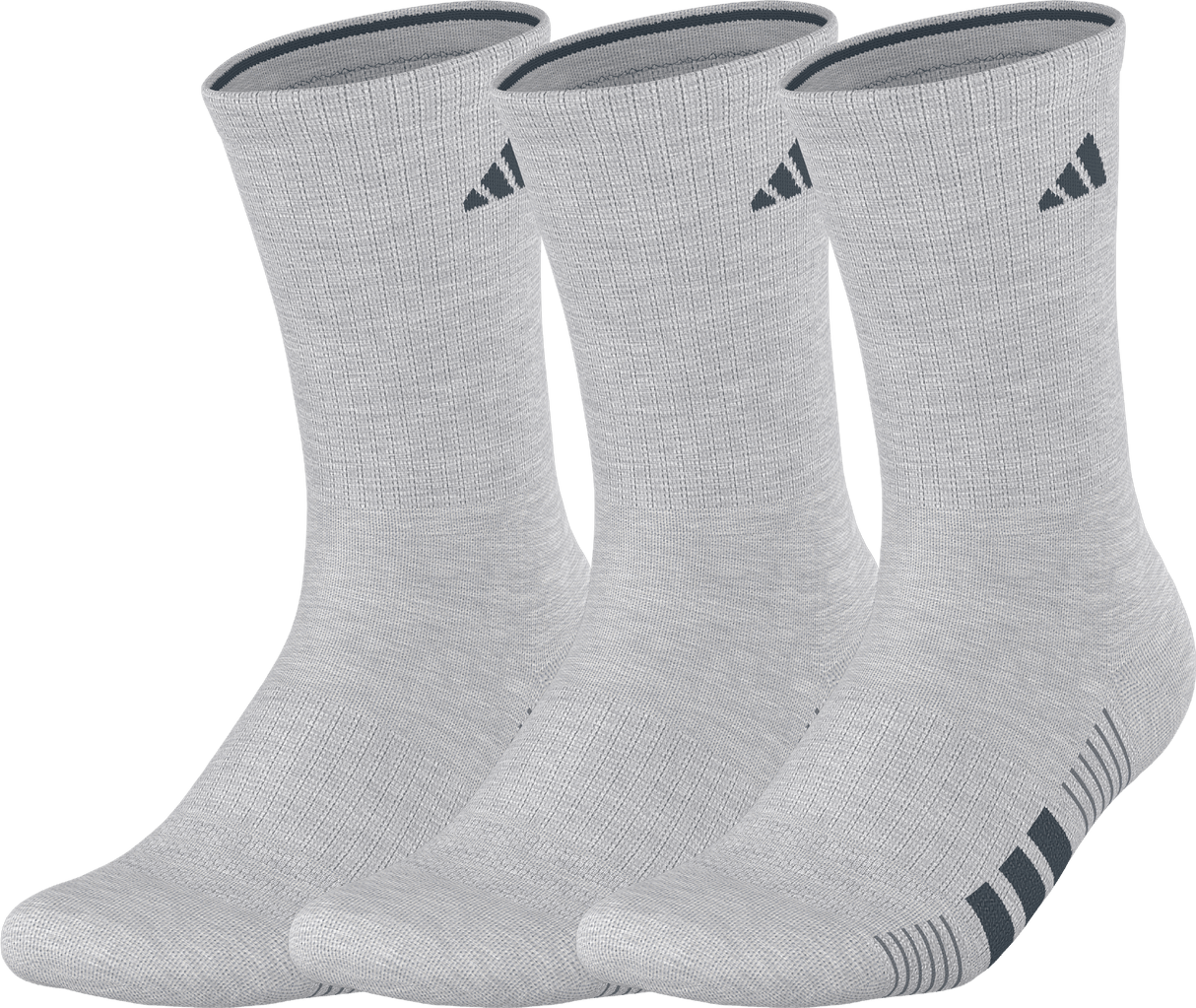 adidas Men's Cushioned 4.0 3-Pack Crew Sock-1