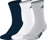 adidas Men's Cushioned 4.0 3-Pack Crew Sock-1