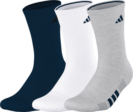 adidas Men's Cushioned 4.0 3-Pack Crew Sock-1